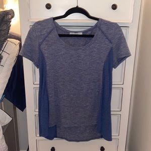 Short sleeve top with cute ribbed sides🥰🤍🤍